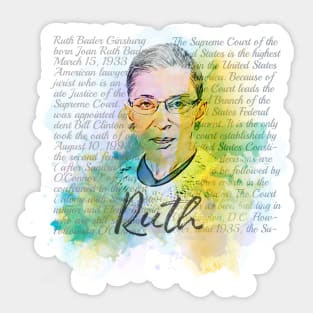 Ruth Bader Ginsburg Sticker